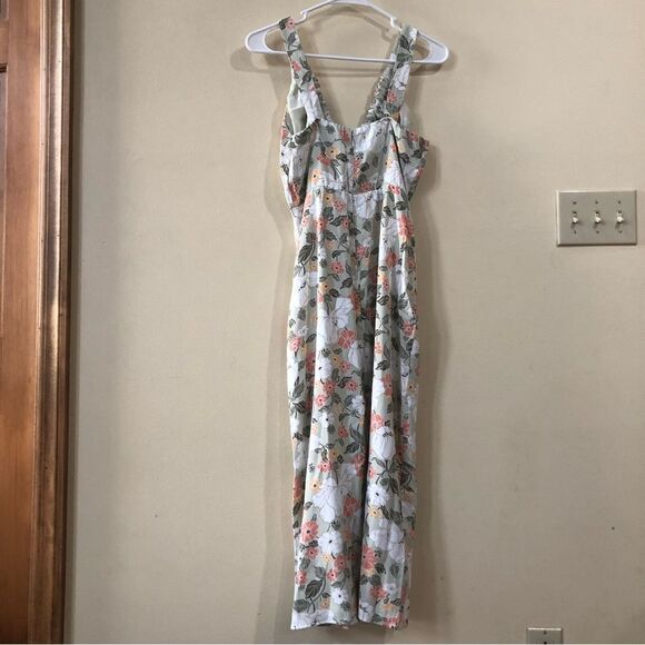 COPY - Abercrombie & Fitch Cinched Neck Slip Midi Dress - Picture 11 of 12